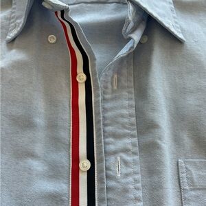 Thom Brown Men's French Blue Shirt Size 2 (equiv S)